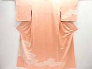 絞り雲模様訪問着